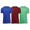 Galaxy By Harvic Crew Neck Men's T-Shirt 3 Pack